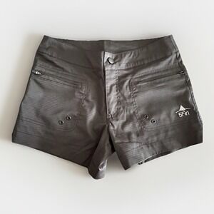 5Fin Womens Black Board Shorts Size 4 Beachcore Surf Swim Coastal Shorts